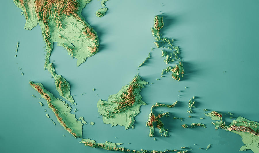 Map of Southeast Asia